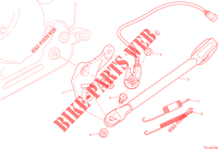 PHARE AVANT ET TABLEAU DE BORD pour Ducati Hypermotard SP 2014