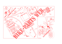 SUPPORT BATTERIE pour Ducati Hypermotard SP 2014