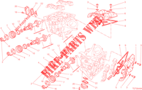CULASSE: SYSTÈME DE DISTRIBUTION pour Ducati Hypermotard 2013