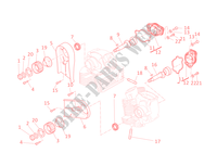 CULASSE: SYSTÈME DE DISTRIBUTION pour Ducati Hypermotard 796 2012