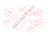 MECANISME DE SELECTION pour Ducati Hypermotard 796 2011