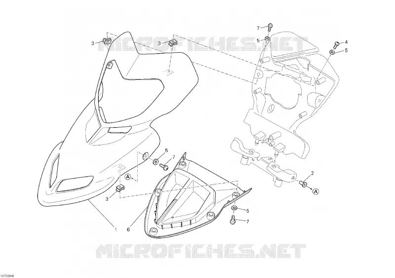 TETE DE FOURCHE Ducati Moto Hypermotard 2011 Hypermotard 796  Hypermotard 796