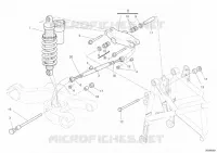 AMORTISSEUR ARRIERE pour Ducati Hypermotard 1100 EVO SP 2011