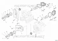 ARBRE À CAMES pour Ducati Hypermotard 1100 EVO SP 2011