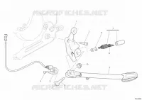 BEQUILLE LATERALE pour Ducati Hypermotard 1100 EVO SP 2011