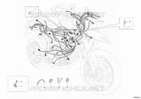 FAISCEAU ELECTRIQUE pour Ducati Hypermotard 1100 EVO SP 2011