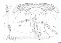 GUIDON pour Ducati Hypermotard 1100 EVO SP 2011