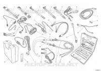 INSTRUMENT DIAGNOSTIC PRESSION pour Ducati Hypermotard 1100 EVO SP 2011
