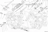 MECANISME DE SELECTION DE VITESSES pour Ducati Hypermotard 1100 EVO SP 2011