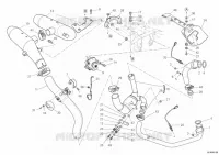 SYSTEME D'ECHAPPEMENT pour Ducati Hypermotard 1100 EVO SP 2011
