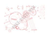 CARTER EMBRAYAGE pour Ducati Hypermotard 796 2010