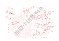 MECANISME DE SELECTION pour Ducati Hypermotard 1100 S 2009