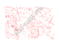 GUIDON ET COMMODOS pour Ducati Streetfighter 1098S 2013