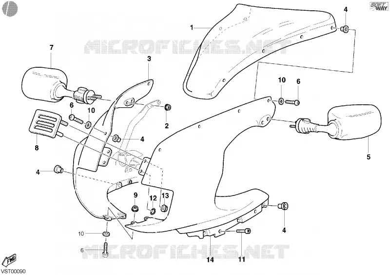 TETE DE FOURCHE Ducati Moto Supersport 2006 Supersport 1000 SS  Supersport 1000 SS