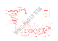 CYLINDRES   PISTONS pour Ducati ST3 2007