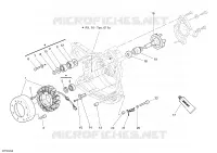 ALLUMAGE   POMPE A EAU pour Ducati ST3 S ABS 2007