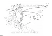 AMORTISSEUR ARRIERE pour Ducati ST3 S ABS 2007
