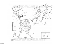 CULASSE VERTICALE pour Ducati ST3 S ABS 2007