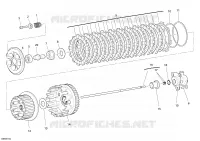 EMBRAYAGE pour Ducati ST3 S ABS 2007