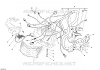 FAISCEAU ELECTRIQUE DE PHARE pour Ducati ST3 S ABS 2007
