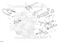 MECANISME DE SELECTION DE VITESSES pour Ducati ST3 S ABS 2007