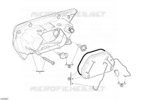 PHARE pour Ducati ST3 S ABS 2007