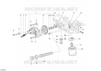POMPE A HUILE   FILTRE pour Ducati ST3 S ABS 2007