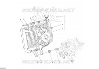 RADIATEUR D'EAU pour Ducati ST3 S ABS 2007