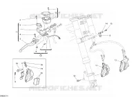 SYSTÈME DE FREIN AVANT pour Ducati ST3 S ABS 2007