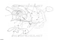 TABLEAU DE BORD pour Ducati ST3 S ABS 2007