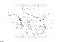 TETE DE FOURCHE pour Ducati ST3 S ABS 2007