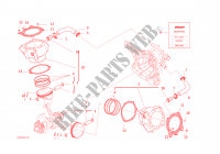 CYLINDRES   PISTONS pour Ducati Multistrada 1200 ABS 2016