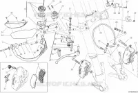 SYSTÈME DE FREIN AVANT  Multistrada ducati-moto 2016 Multistrada 1200 S ABS 2304