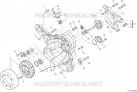 COUVERCLE / GENERATEUR pour Ducati Multistrada 1200 S Touring 2017