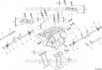 CULASSE VERTICALE pour Ducati Multistrada 1200 S Touring 2017