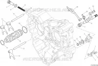 MECANISME DE SELECTION DE VITESSES pour Ducati Multistrada 1200 S Touring 2017