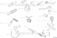 OUTILS SPECIAUX POUR MAINTENANCE pour Ducati Multistrada 1200 S Touring 2017
