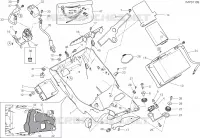 SUPPORT BATTERIE pour Ducati Multistrada 1200 S Touring 2017