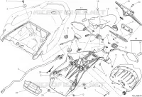 SUPPORT DE PLAQUE D'IMMATRICULATION pour Ducati Multistrada 1200 S Touring 2017