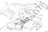 SUPPORT DE PLAQUE D'IMMATRICULATION pour Ducati Multistrada 1200 S Touring 2017