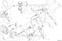 SYSTÈME DE FREIN ARRIERE pour Ducati Multistrada 1200 S Touring 2017