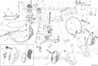 SYSTÈME DE FREIN AVANT pour Ducati Multistrada 1200 S Touring 2017