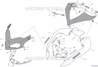 TETE DE FOURCHE pour Ducati Multistrada 1200 S Touring 2017