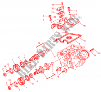 SYSTÈME DE DISTRIBUTION pour Ducati Multistrada 950  2017