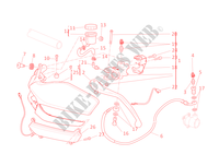 MAITRE CYLINDRE D'EMBRAYAGE pour Ducati Multistrada 1200 2011