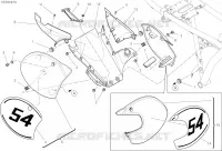 CARÉNAGES pour Ducati Scrambler 800 Cafe Racer 2019