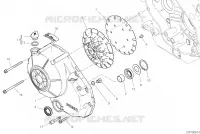 CARTER EMBRAYAGE pour Ducati Scrambler 800 Cafe Racer 2019