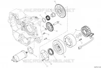 DEMARREUR ELECTRIQUE ET ALLUMAGE pour Ducati Scrambler 800 Cafe Racer 2019