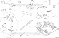 OUTILS SPECIAUX POUR MAINTENANCE (PARTIE CYCLE) pour Ducati Scrambler 800 Cafe Racer 2019