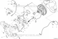 PHARE pour Ducati Scrambler 800 Cafe Racer 2019